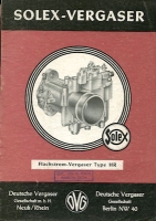 Solex Vergaser Typ HR 1.1955