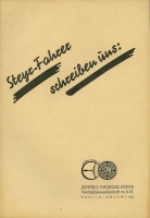 Steyr Briefe zufriedener Kunden 1936