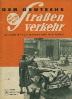 Der Deutsche Straßenverkehr 1954 Heft 11