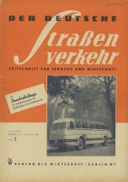 Der Deutsche Straßenverkehr 1954 Heft 2