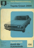 Toyota Crown Reparaturanleitung 1970er Jahre