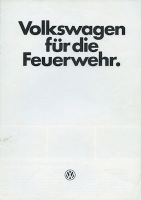 VW Feuerwehr Prospekt 10.1978