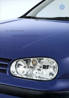 VW Golf 4 / Variant Edition Prospekt 1.2000