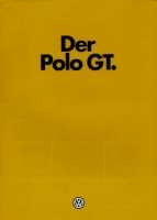 VW Polo 1 GT Prospekt 9.1979