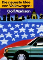 VW Golf 2 Madison Prospekt 1.1990