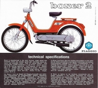 Vespa Boxer 2 Prospekt 1976