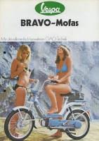 Vespa Mofa Bravo Prospekt 1972