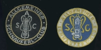 Original Wimpel Allgemeiner Schnauferl Club ca. 1950/60er Jahre