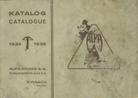 Alpa Reifen Reparatur Material Katalog 1934/35