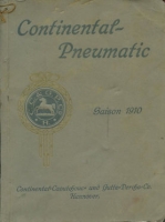 Continental Reifen Katalog 1910