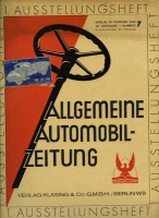 Allgemeine Automobil Zeitung (AAZ) 1935 Heft 7