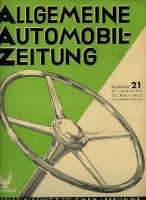 Allgemeine Automobil Zeitung (AAZ) 1935 Heft 21