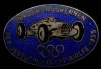 Anstecker Förderungsrennen der Deutschen Olympiahilfe 1935