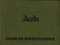 Audi Typ K 14/50 PS Bedienungsanleitung 1921