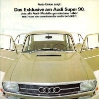 Audi Super 90 Prospekt 9.1967
