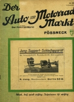 Auto u. Motorrad Markt Pößneck 1933 Heft 52/53