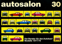 Autosalon in Buchform Nr. 30 1977/78
