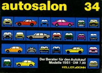 Autosalon in Buchform Nr. 34 1981