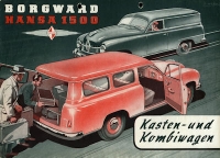Borgward Hansa 1500 Kombiwagen Prospekt 1951
