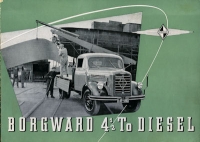 Borgward 4,5 to D Prospekt ca. 1955