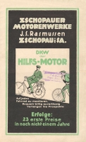 DKW Hilfsmotor Prospekt 1922