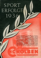 EC Kolben Prospekt 1937