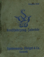 Speiermann, Weigel & Co Hauptkatalog 1938