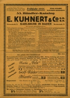E. Kuhnert & Co. Händler Katalog 1935