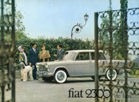 Fiat 2300 de Luxe Prospekt ca. 1962