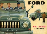Ford FK 2500 Prospekt 1955