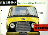 Ford FK 1000 Prospekt 1955
