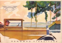 Hanomag Viersitzer 16 und 20 PS Prospekt ca. 1930