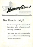 Hanomag-Dienst Nr. 35 1.3.1932