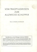 Hanomag Broschüre Bauprogramm 1912-1949