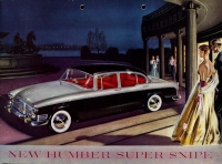 Humber Super Snipe Serie 1 Prospekt 1958