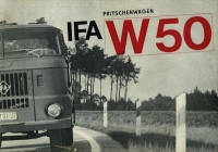 IFA W 50 Pritschenwagen 5,3t Prospekt 1966