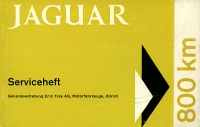 Jaguar Serviceheft 1963
