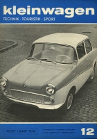 Kleinwagen 1959 Heft 12