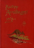 Emanuel Korff Weltreise-Tagebuch Australien 1895/96