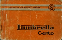 Lambretta Cento Bedienungsanleitung 1983
