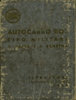 Lancia Militär-LKW RO für Öl und Benzin Anleitung und Ersatzteilkatalog 1938