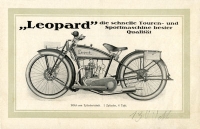 Leopard 250 ccm Prospekt 1925