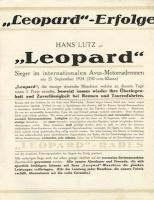 Leopard Erfolge 21.9.1924