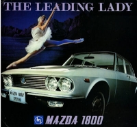 Mazda 1800 Prospekt ca. 1970