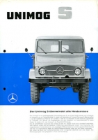 Mercedes-Benz Unimog S Prospekt 1962