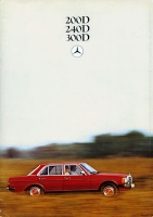 Mercedes-Benz 200D-300D Prospekt 8.1979