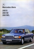 Mercedes-Benz 280 S SE SEL Prospekt 1980 e