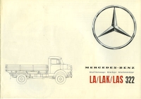 Mercedes-Benz LA LAK LAS 322 Allrad Prospekt 1960