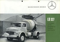 Mercedes-Benz LB 327 Prospekt 1963