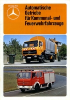 Mercedes-Benz Automatische Getriebe Prospekt 1979